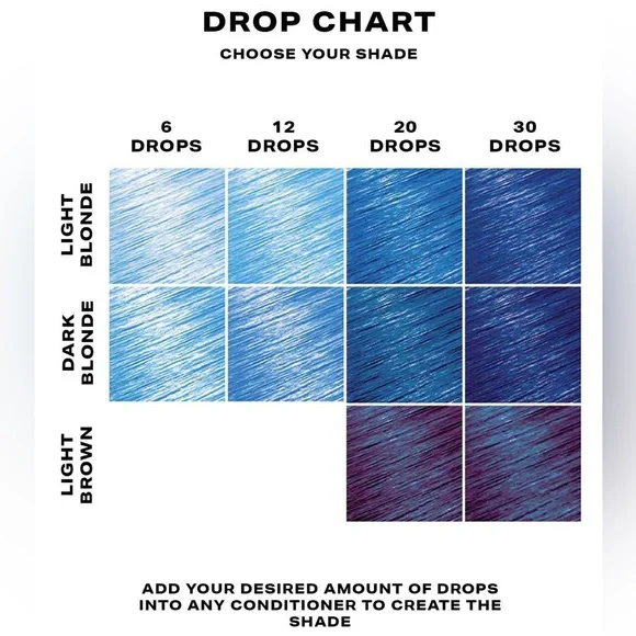 Shrine Blue Hair Dye Drops - Picture 2 of 5